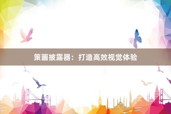 策画披露器：打造高效视觉体验